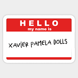 Xavier Pamela Dolls - Wynonna Earp Sticker